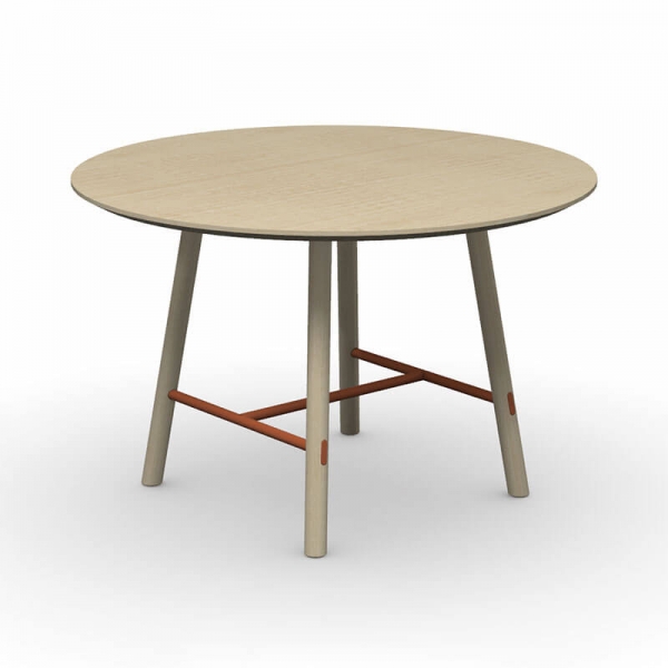 Table ronde en bois style scandinave - Yo  Connubia®