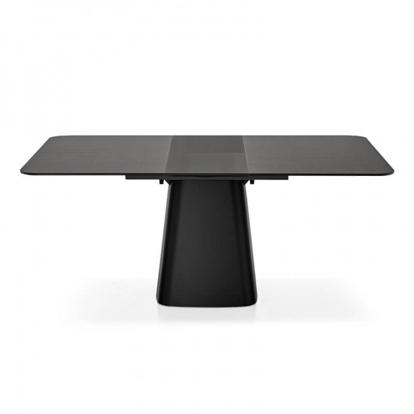 Table design avec allonge et pied central - Hey Gio Connubia® - 6