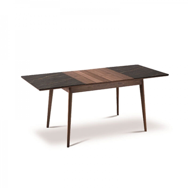 Table extensible en bois naturel et en céramique made in France - Paul - 10