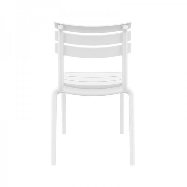 Chaise de jardin blanche - Helen - 13