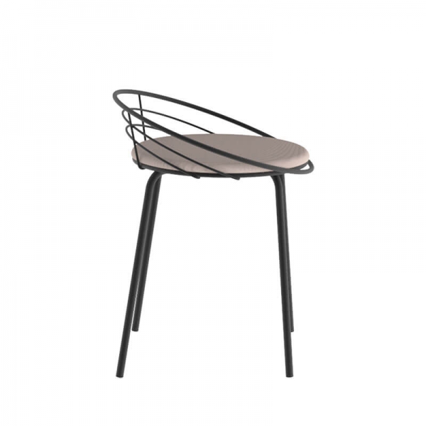 Chaise design en métal made in France - Yaël Carrier® - 2