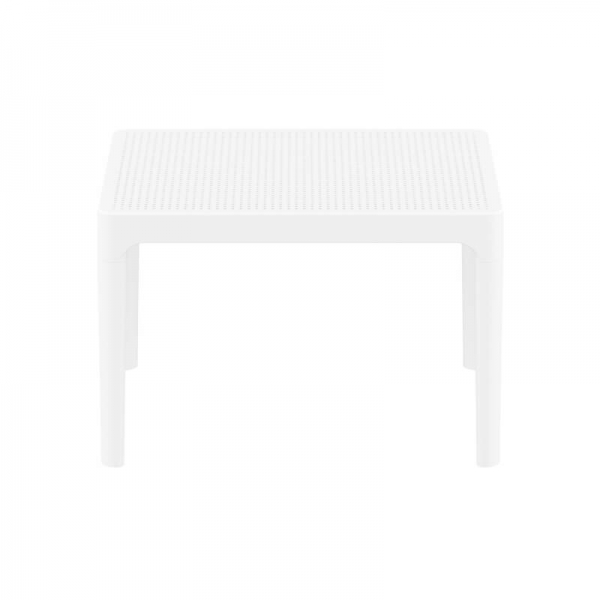 Table basse d'extérieur en polypropylène blanc - Sky Side - 25
