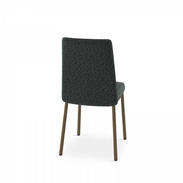  Chaise moderne en tissu et pieds en métal - Pierrot - 4
