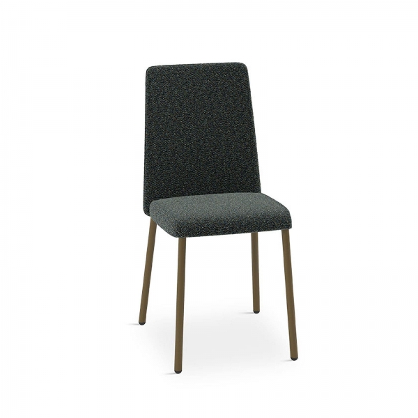  Chaise moderne confortable en tissu et pieds en métal - Pierrot - 1