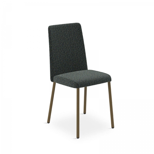  Chaise moderne cosy en tissu et pieds en métal - Pierrot - 2