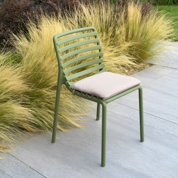 Chaise de jardin design empilable de fabrication Italienne - Doga bistrot - 36
