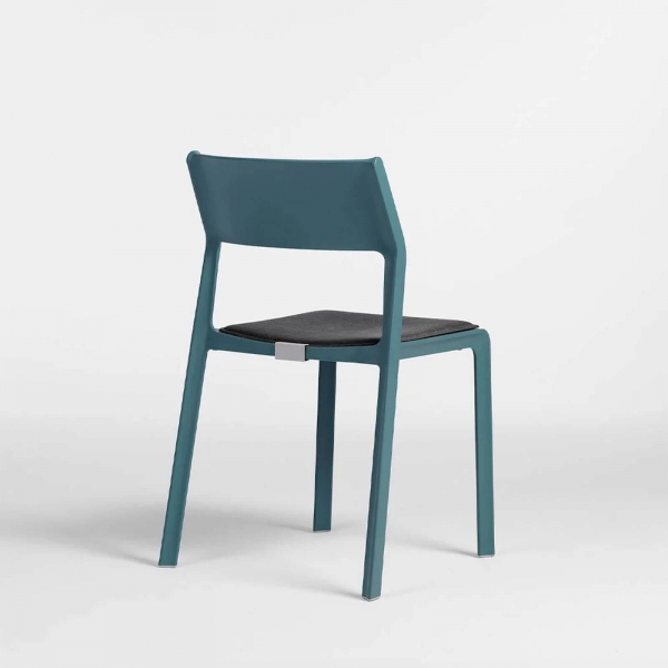 Chaise moderne en plastique empilable - Trill bistrot - 24