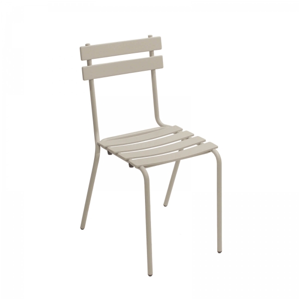 Chaise de jardin française en métal empilable - Eden - 15