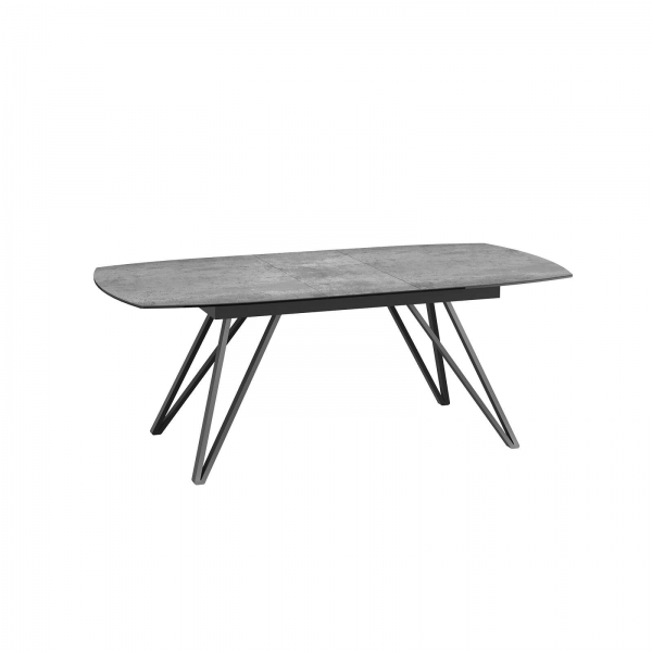 Table en céramique extensible avec pieds design - Babylone - 11