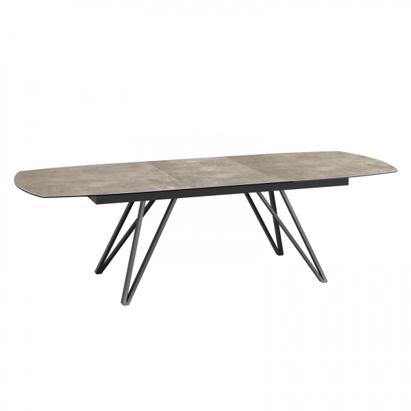 Table en céramique extensible avec pieds design - Babylone - 15