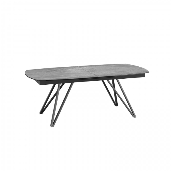 Table en céramique extensible avec pieds design - Babylone - 22