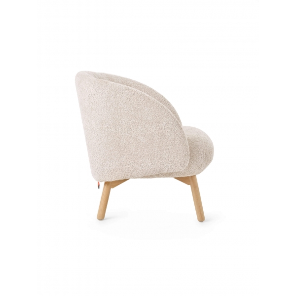 Fauteuil en tissu avec pieds en bois - Thalia Mobitec ® - 5