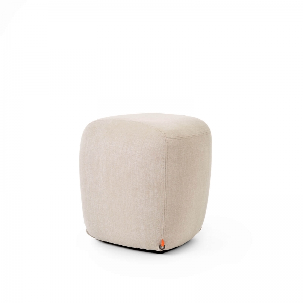 Pouf confortable en tissu avec poignée - Thalia Mobitec ® - 2