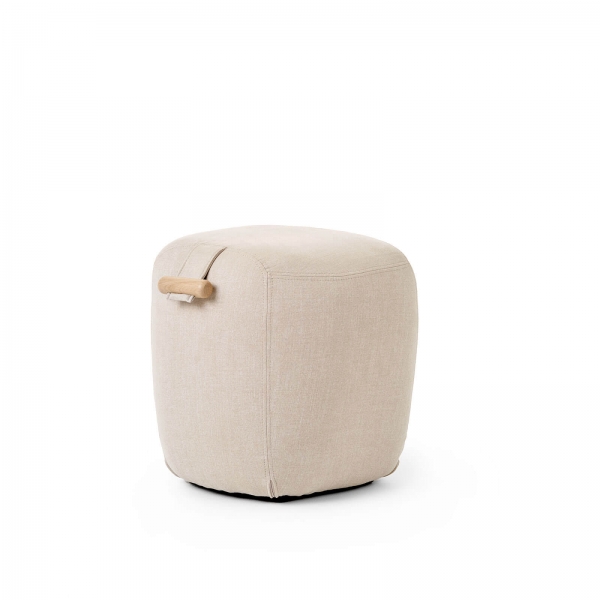 Pouf cosy en tissu avec poignée - Thalia Mobitec ® - 1