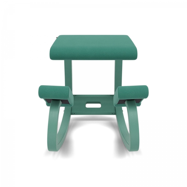 Chaise de bureau ergonomique à bascule en tissu vert - Variable Monochrome Varier® - 9