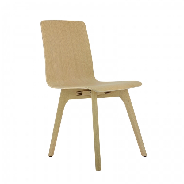 Chaise moderne en bois - Plaza - 1