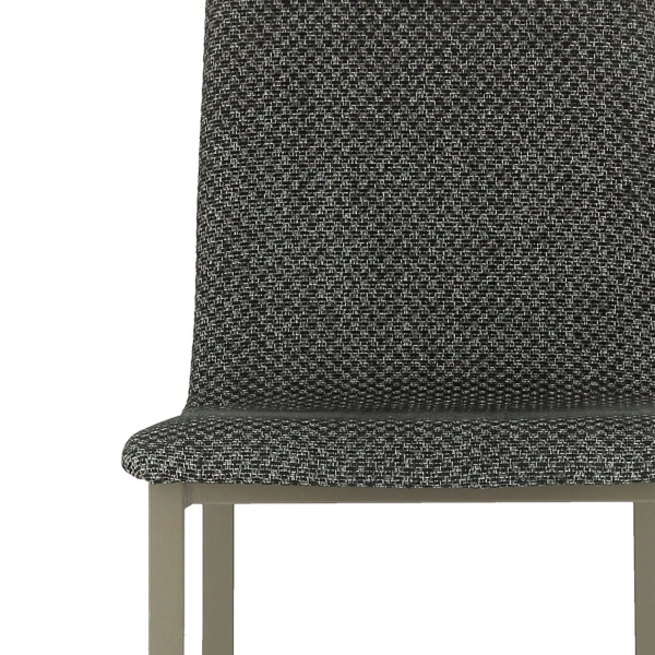 Tabouret dossier haut en tissu - Koko Mobliberica® - 9