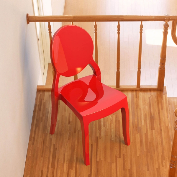 Chaise design Elizabeth Opaque en polycarbonate - 6