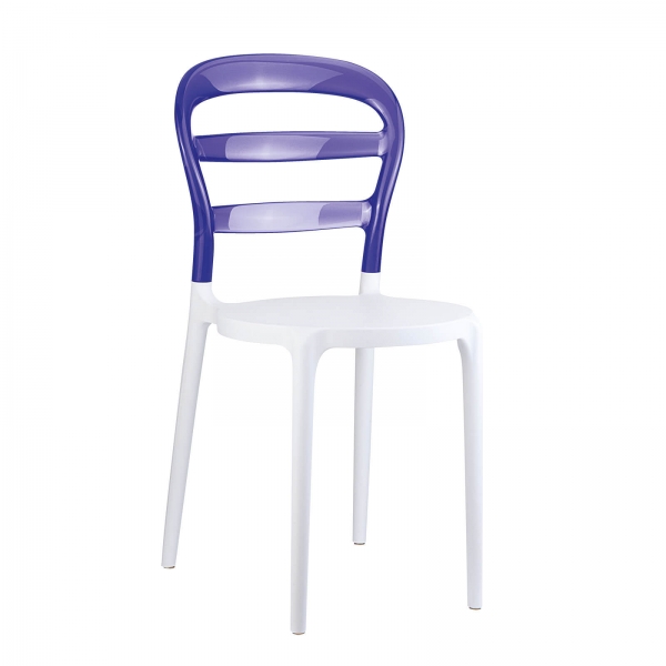 Chaise design en plexi et polypropylène - 6