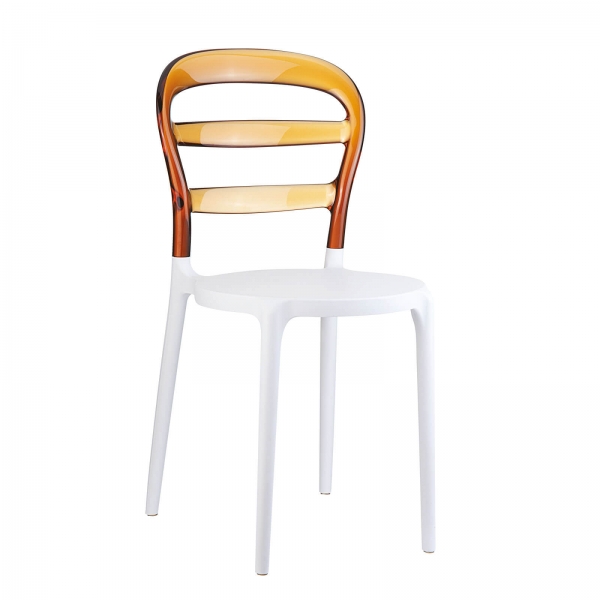 Chaise design en plexi et polypropylène - 8