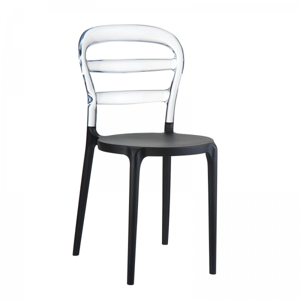 Chaise design en plexi et polypropylène - 9
