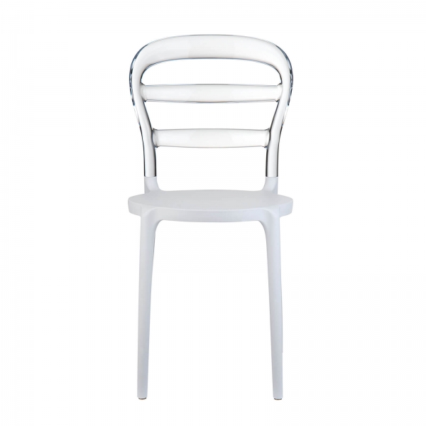 Chaise design en plexi et polypropylène - 2