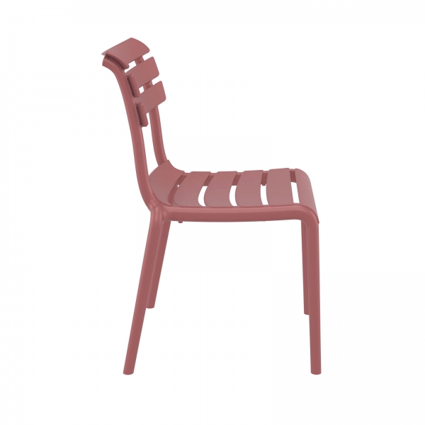 Chaise de jardin moderne en polypropylène - Helen - 4