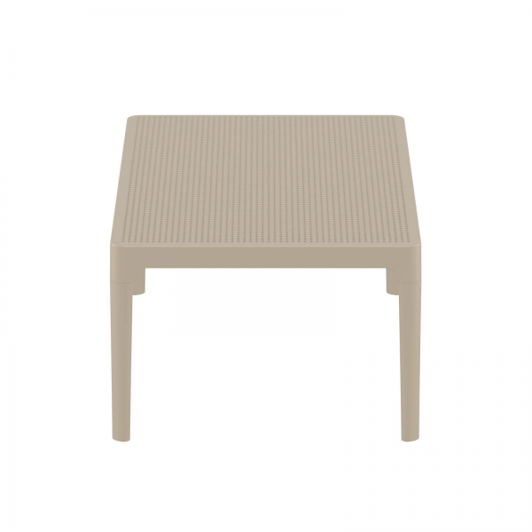 petite table basse taupe de salon Sky 109 - 9
