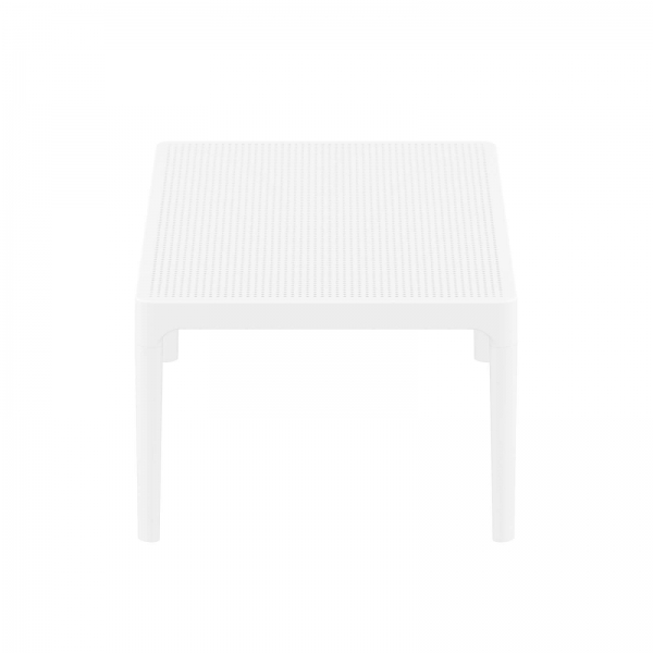 petite table basse blanche de salon Sky 109 - 11
