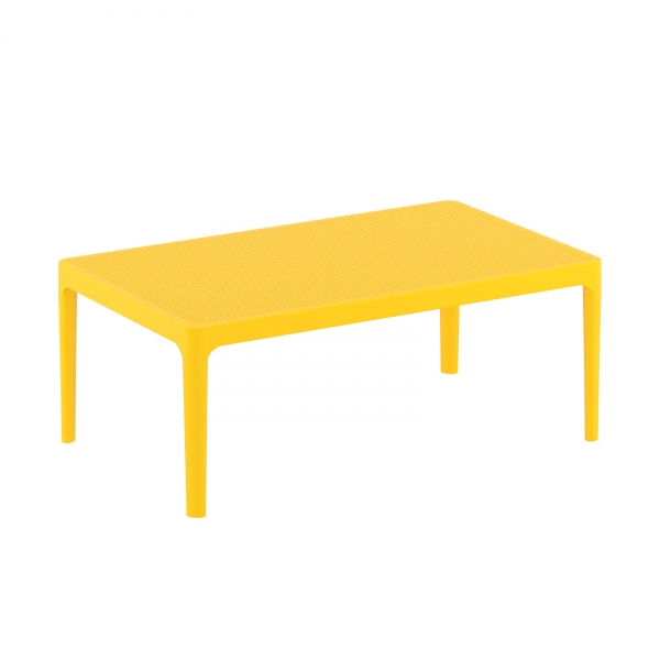 table basse jaune de salon Sky 104 - 12