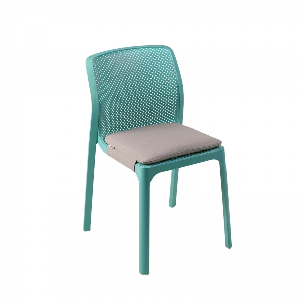 Chaise de jardin moderne en polypropylène vert salice - Bit - 11
