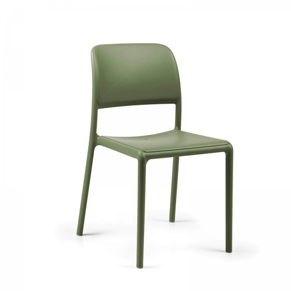 Chaise d'extérieur en plastique agave - Riva Bistrot - 2