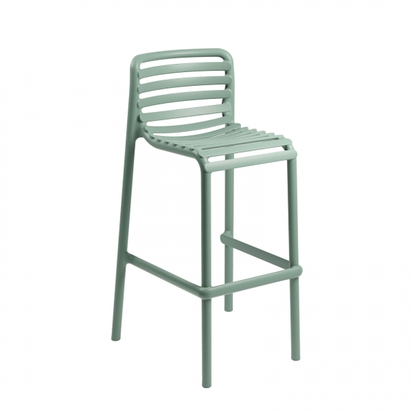 Tabouret de bar de jardin en polypropylène - Doga - 1