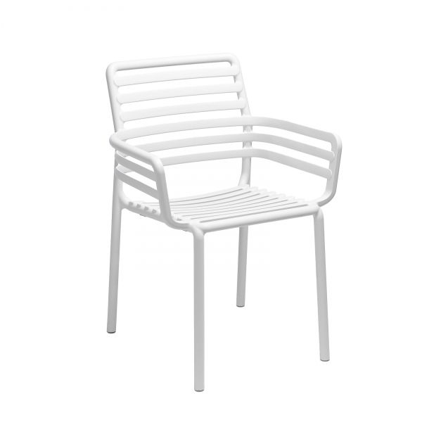 Fauteuil de jardin tendance empilable fabriqué en Italie - Doga - 9