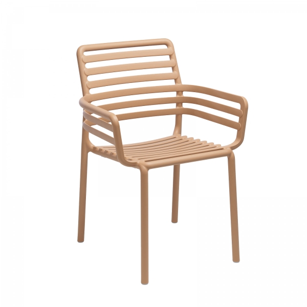 Fauteuil de jardin tendance empilable fabriqué en Italie - Doga - 2