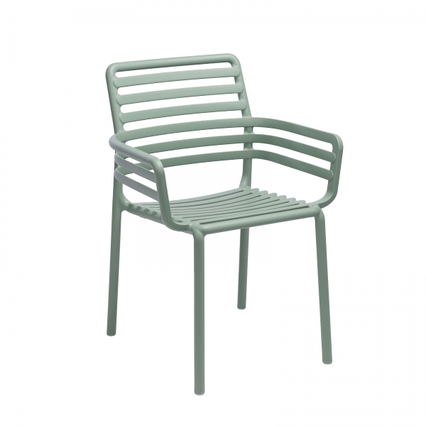 Fauteuil de jardin tendance empilable fabriqué en Italie - Doga - 12