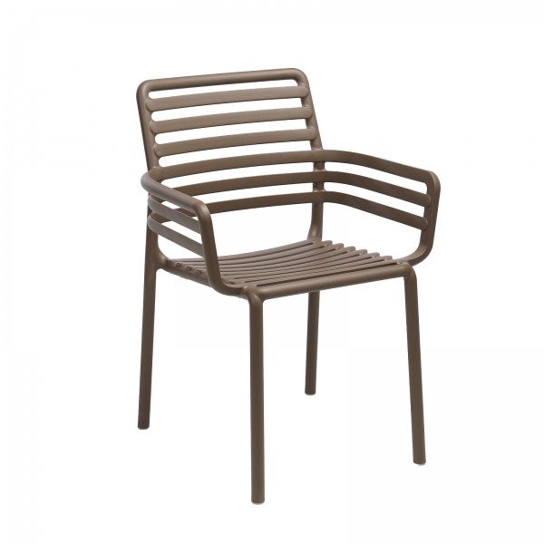 Fauteuil de jardin tendance empilable fabriqué en Italie - Doga - 13