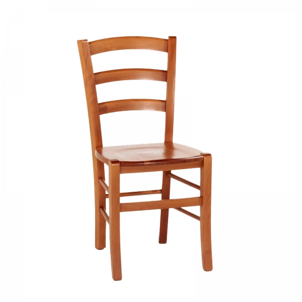 Chaise de cuisine en bois rustique - Brocéliande - 4