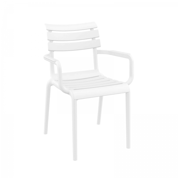 Fauteuil moderne empilable en polypropylène - Paris - 8
