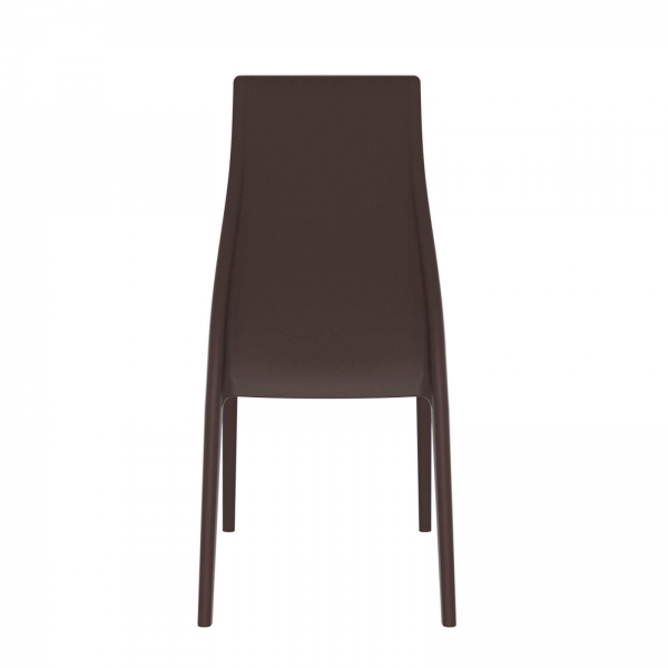 Chaise en polypropylène empilable - Miranda - 6