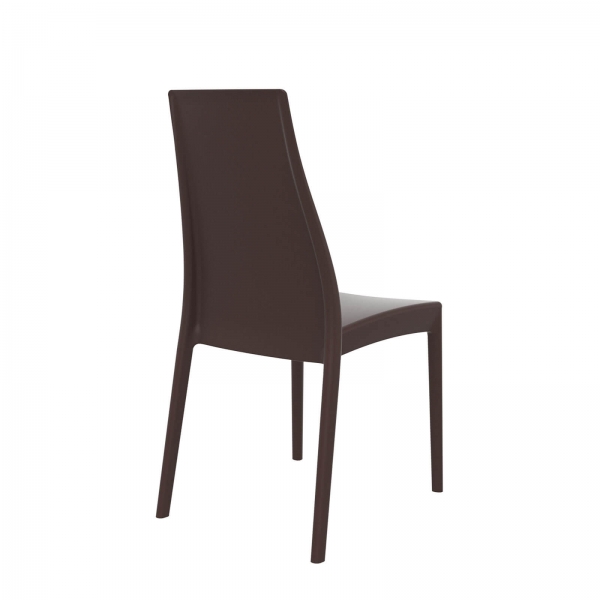 Chaise en polypropylène empilable - Miranda - 5