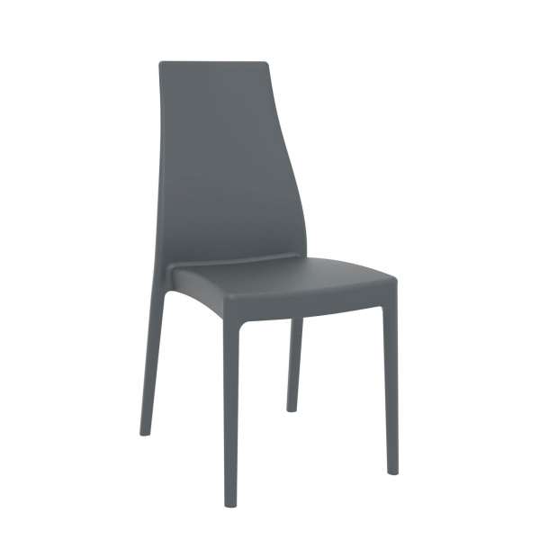 Chaise en polypropylène empilable - Miranda - 7