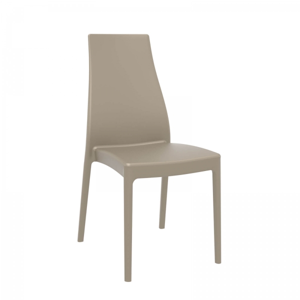 Chaise en polypropylène empilable - Miranda - 2
