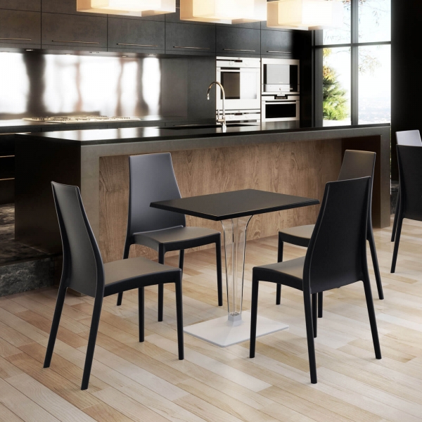 Chaise en polypropylène empilable - Miranda - 13
