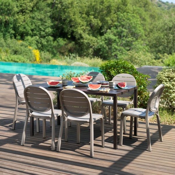 Chaise de jardin en polypropylène - Erica - 3