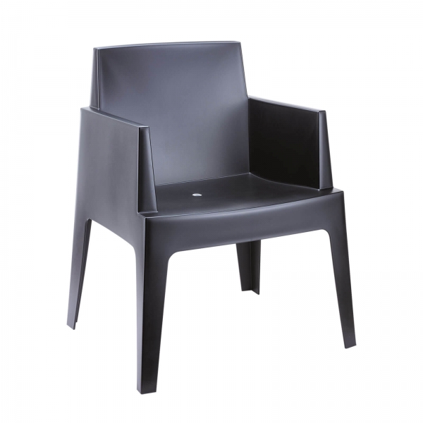 Fauteuil design de jardin en polypropylène Box - 7
