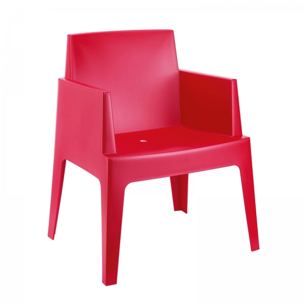Fauteuil design de jardin en polypropylène Box - 12