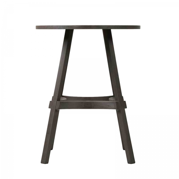 Table extérieure ronde écologique coloris marron - Combo - 7