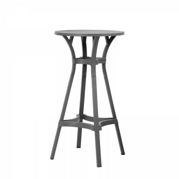 Table de jardin haute ronde écologique - Combo - 13