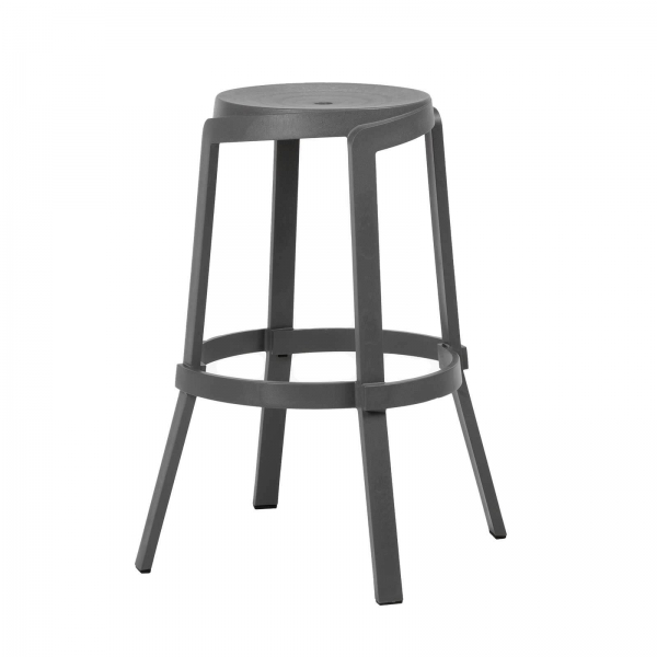 Tabouret de bar écologique et empilable - Stack Maxi - 5